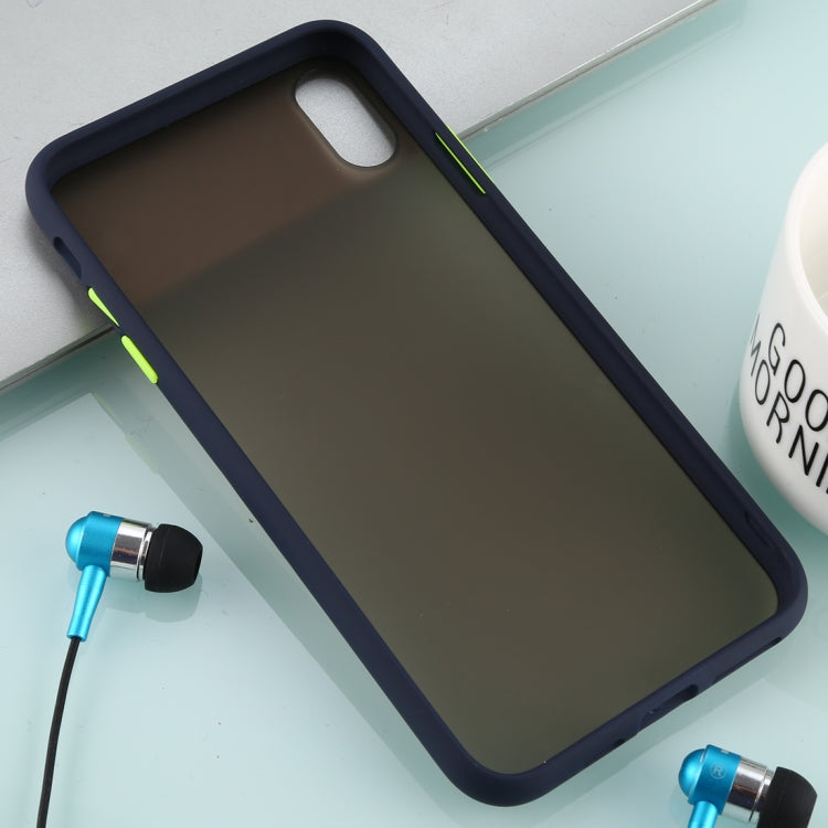 For iPhone XS Max Skin Hand Feeling Series Anti-fall Frosted PC+ TPU Case