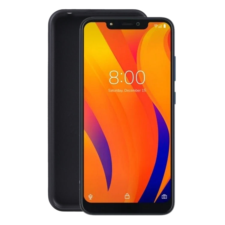 TPU Phone Case For BQ Vsmart Joy 1 Plus(Black)