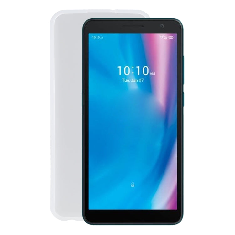 TPU Phone Case For Alcatel 1A 2020(Transparent White)