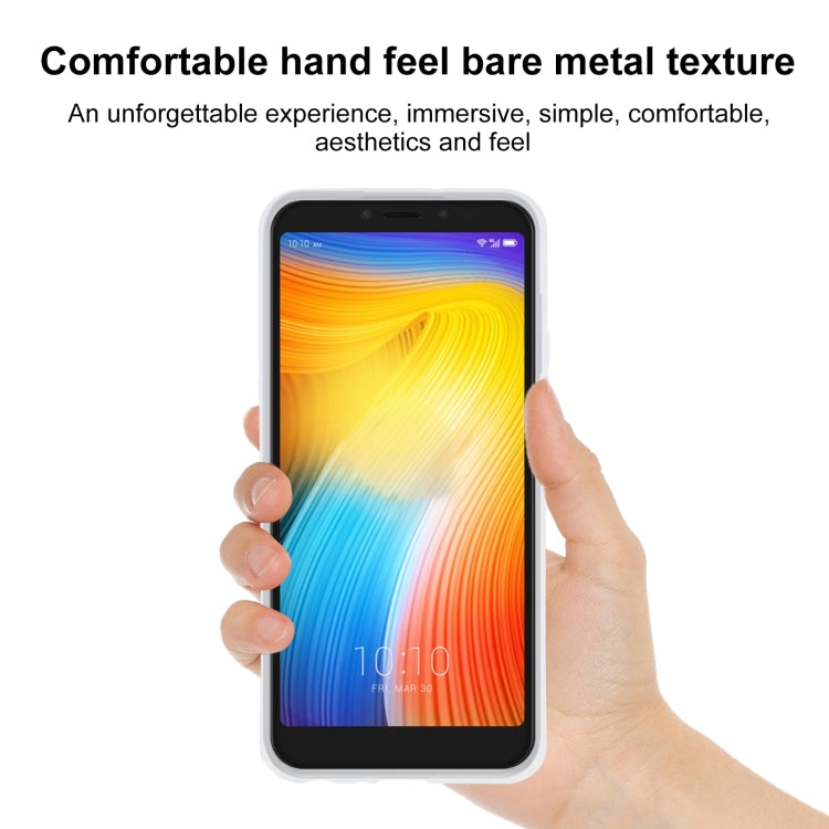 TPU Phone Case For Alcatel 1S 2019(Transparent White)