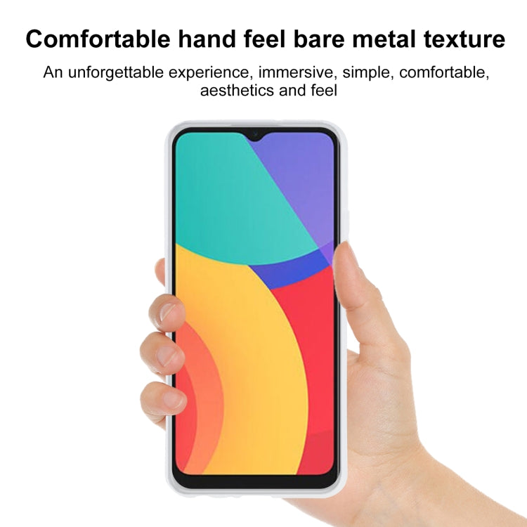 TPU Phone Case For Alcatel 3L 2021(Transparent White)