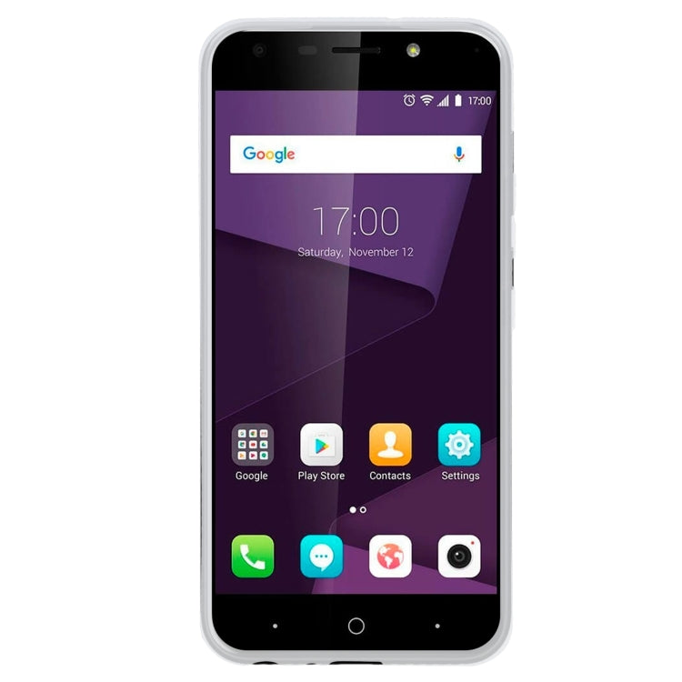 TPU Phone Case For ZTE Blade A6 Lite(Transparent White)