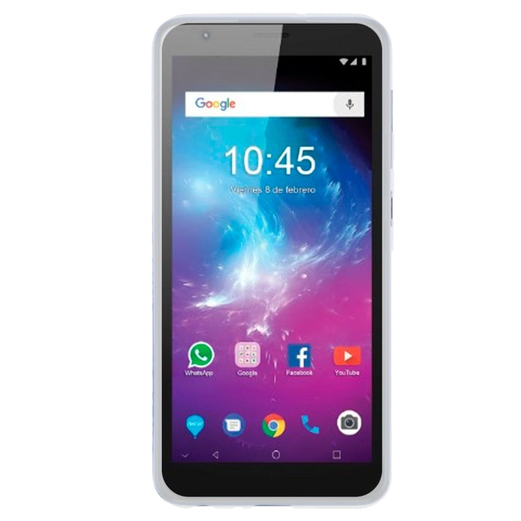 TPU Phone Case For ZTE Blade L8(Transparent White)