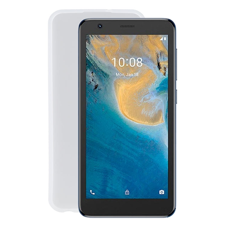 TPU Phone Case For ZTE Blade Q519T(Transparent White)