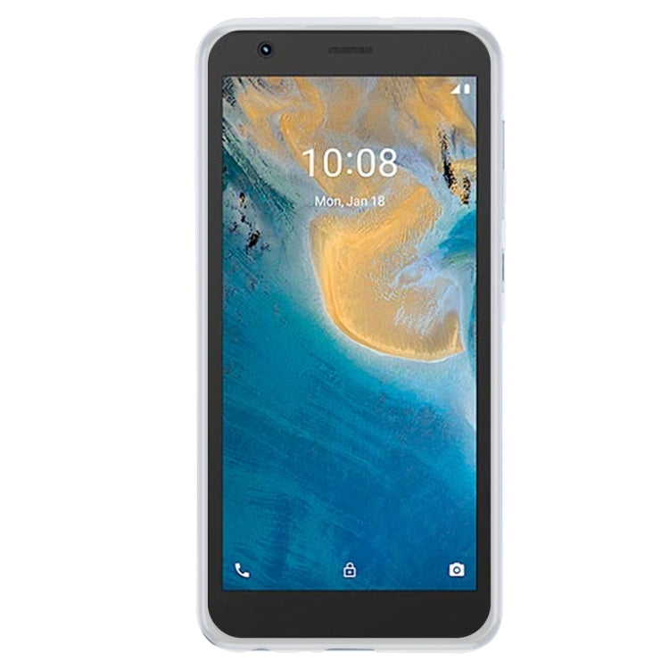 TPU Phone Case For ZTE Blade Q519T(Transparent White)