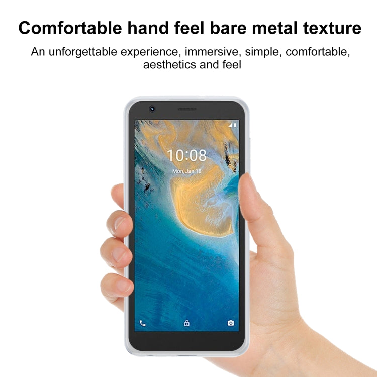 TPU Phone Case For ZTE Blade Q519T(Transparent White)
