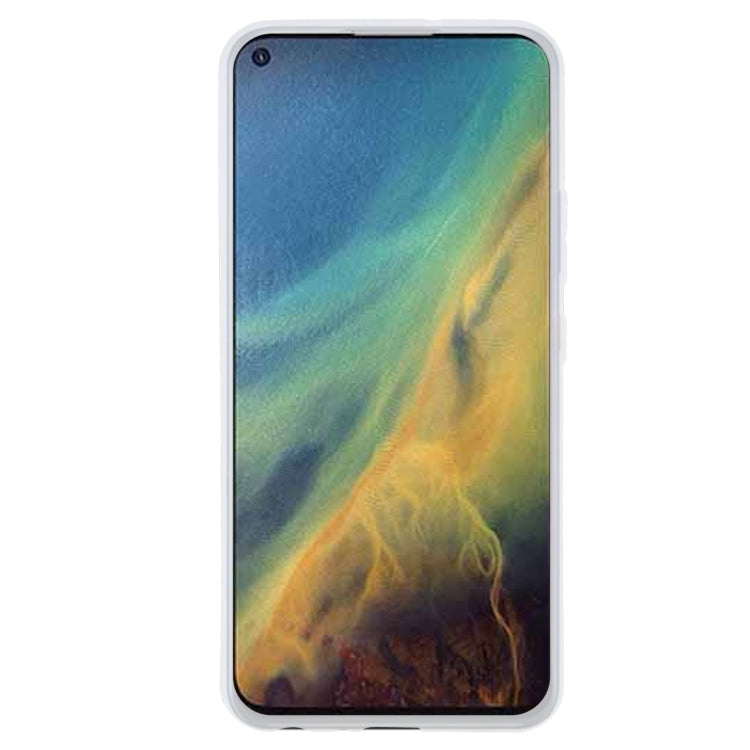 TPU Phone Case For ZTE Blade V2020(Transparent White)
