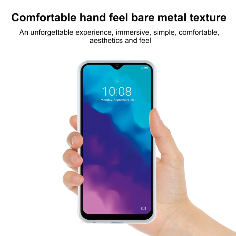 TPU Phone Case For ZTE Blade V30 Vita(Transparent White)