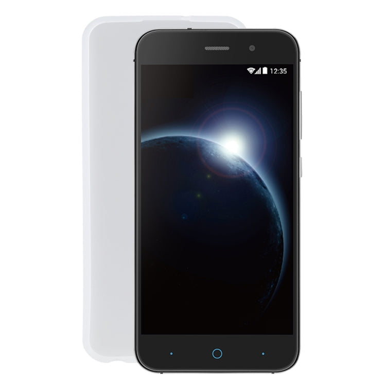 TPU Phone Case For ZTE Blade V6(Transparent White)
