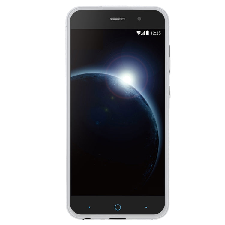 TPU Phone Case For ZTE Blade V6(Transparent White)