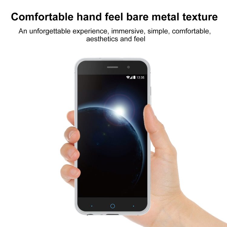 TPU Phone Case For ZTE Blade V6(Transparent White)