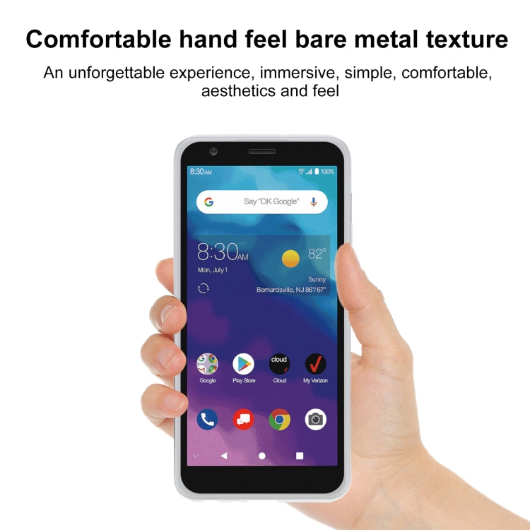 TPU Phone Case For ZTE Blade Vantage 2/Z3153VPP(Transparent White)