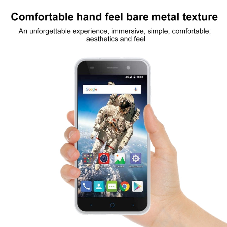 TPU Phone Case For ZTE Blade X7(Transparent White)