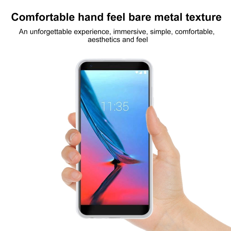 TPU Phone Case For ZTE Blade V9 Vita(Transparent White)
