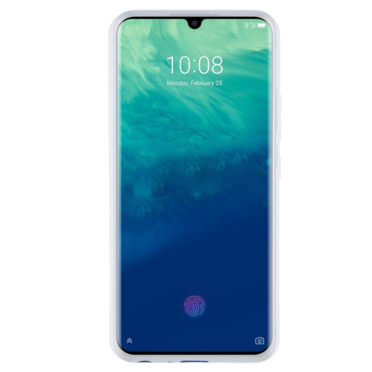 TPU Phone Case For ZTE Axon 10 Pro 5G(Transparent White)