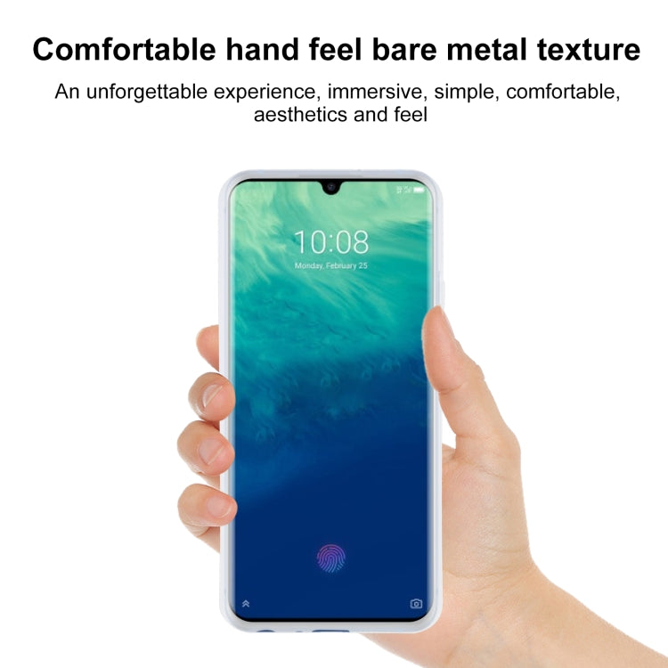 TPU Phone Case For ZTE Axon 10 Pro 5G(Transparent White)