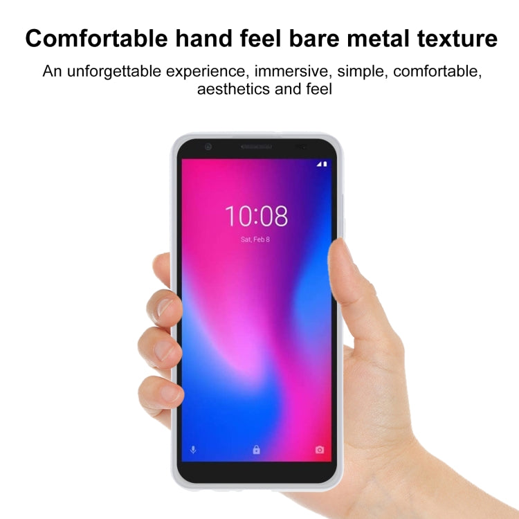TPU Phone Case For ZTE Blade A3 2020(Transparent White)