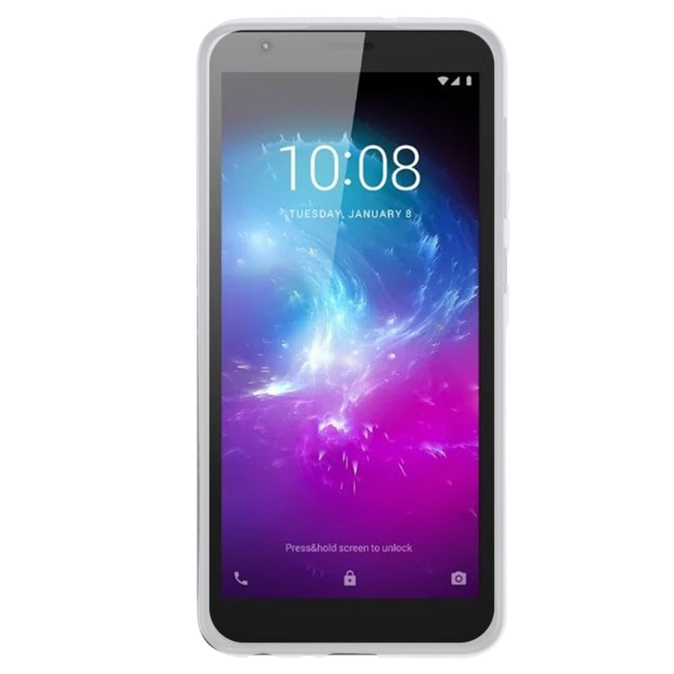 TPU Phone Case For ZTE Blade A3 Lite(Transparent White)