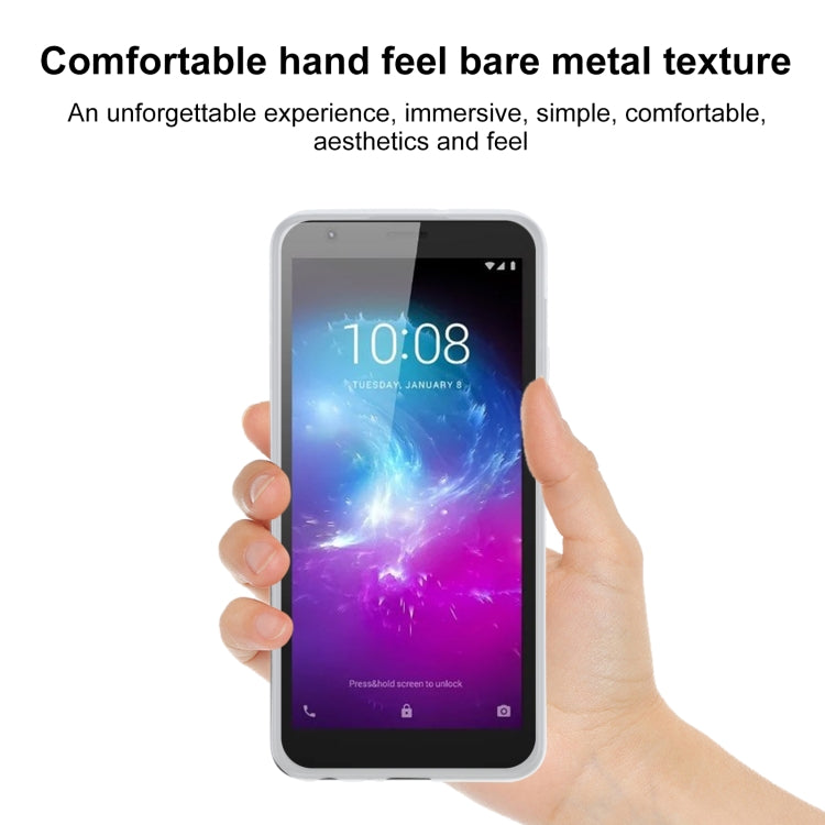 TPU Phone Case For ZTE Blade A3 Lite(Transparent White)