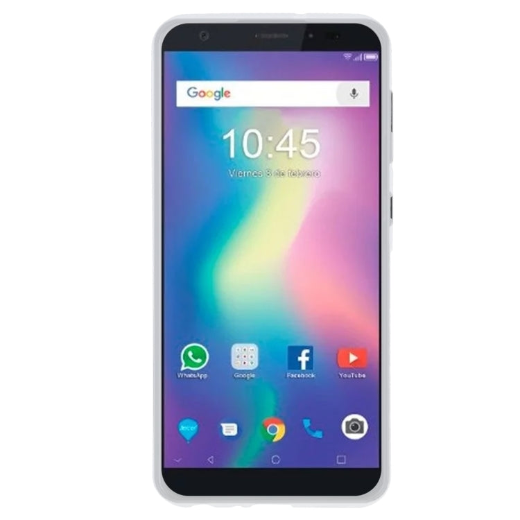 TPU Phone Case For ZTE Blade A5 2019(Transparent White)