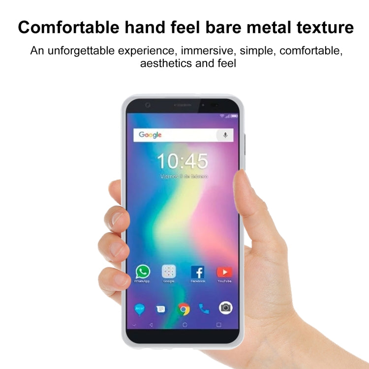 TPU Phone Case For ZTE Blade A5 2019(Transparent White)
