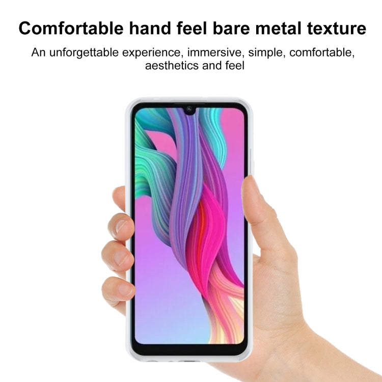 TPU Phone Case For ZTE Blade A5 2020(Transparent White)