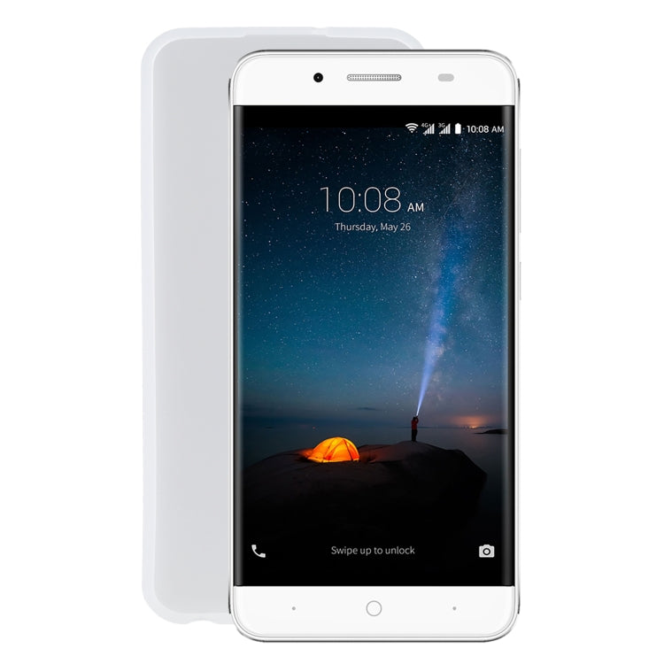 TPU Phone Case For ZTE Blade A610(Transparent White)