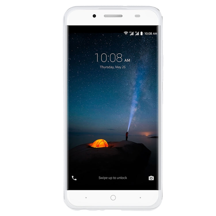 TPU Phone Case For ZTE Blade A610(Transparent White)