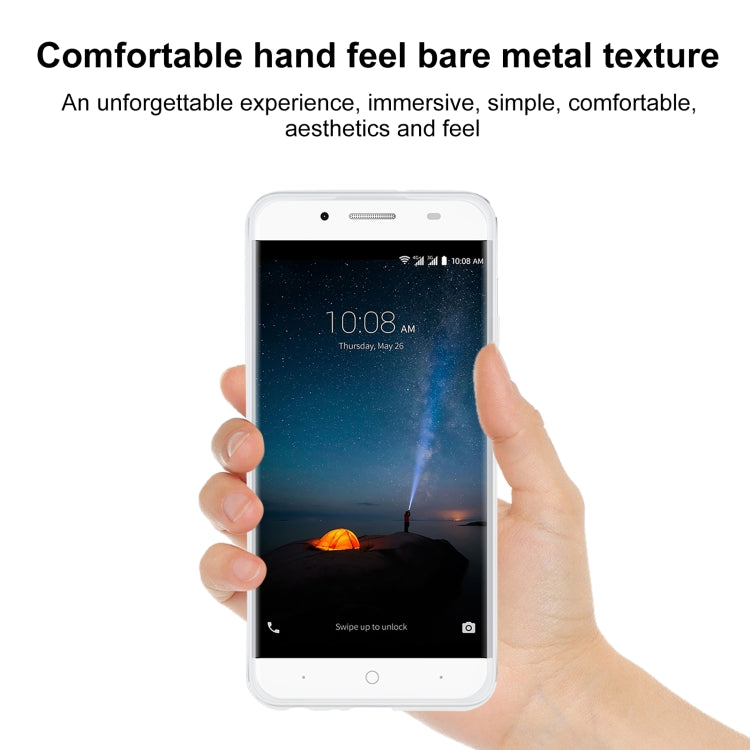 TPU Phone Case For ZTE Blade A610(Transparent White)
