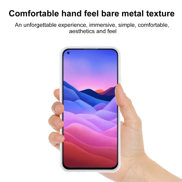 TPU Phone Case For ZTE Blade V2020 Vita(Transparent White)