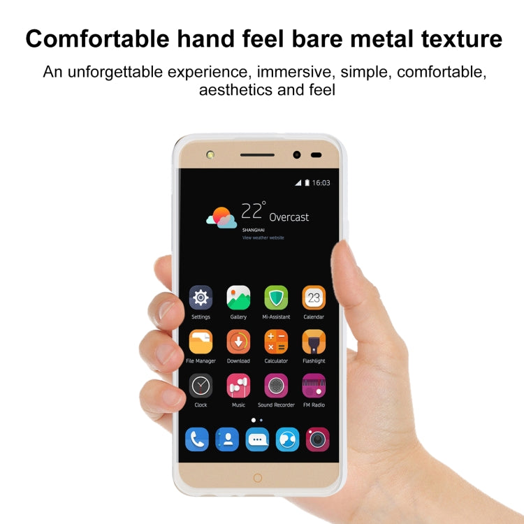 TPU Phone Case For ZTE Blade V7 Lite(Transparent White)