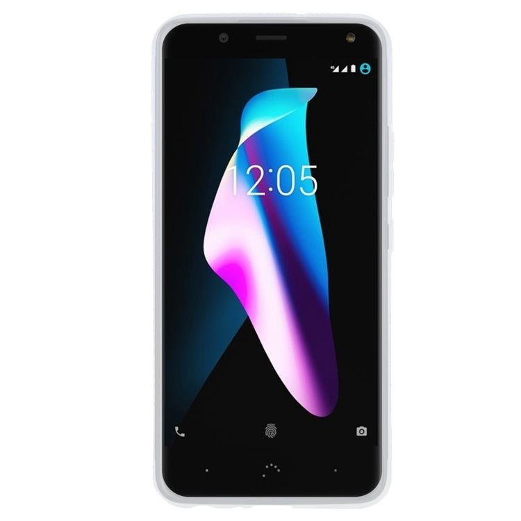 TPU Phone Case For BQ V(Transparent White)