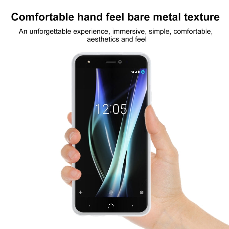 TPU Phone Case For BQ Aquaris X Pro(Transparent White)