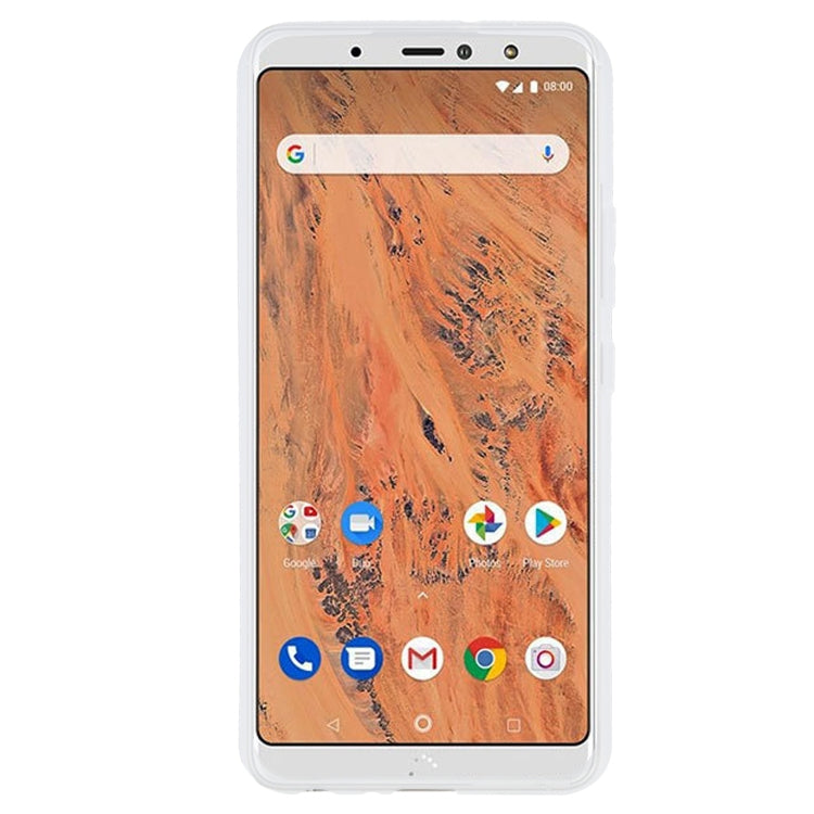 TPU Phone Case For BQ Aquaris X2(Transparent White)