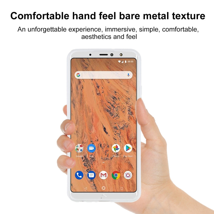 TPU Phone Case For BQ Aquaris X2(Transparent White)