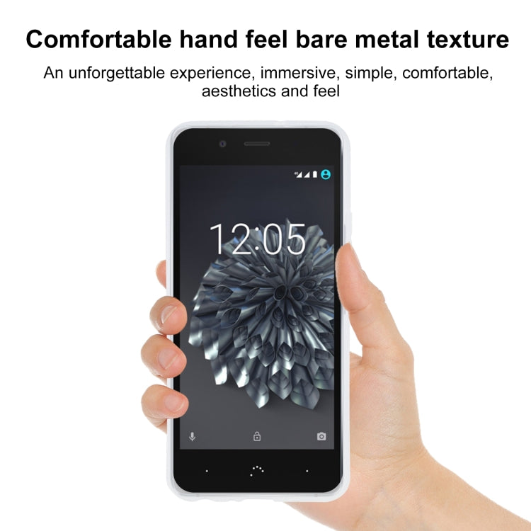 TPU Phone Case For BQ Aquaris X5 Plus(Transparent White)