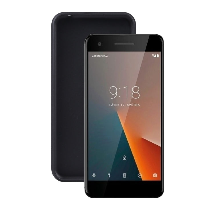 TPU Phone Case For Vodafone Smart V8 VDF710(Pudding Black)