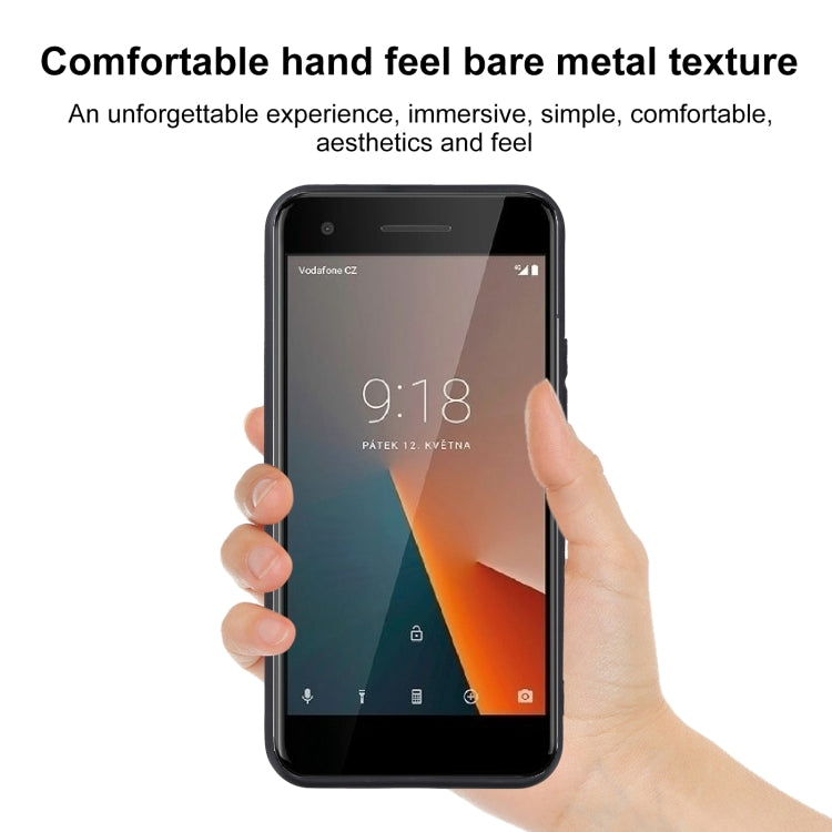 TPU Phone Case For Vodafone Smart V8 VDF710(Pudding Black)