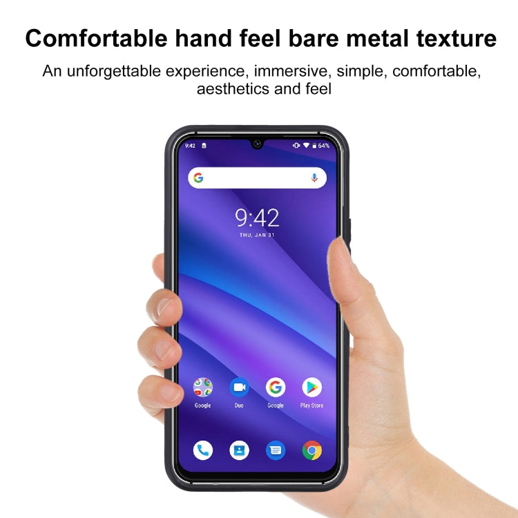 TPU Phone Case For Umidigi A5 Pro(Pudding Black)