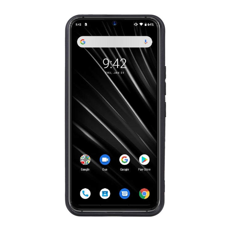 TPU Phone Case For Umidigi S3 Pro(Pudding Black)