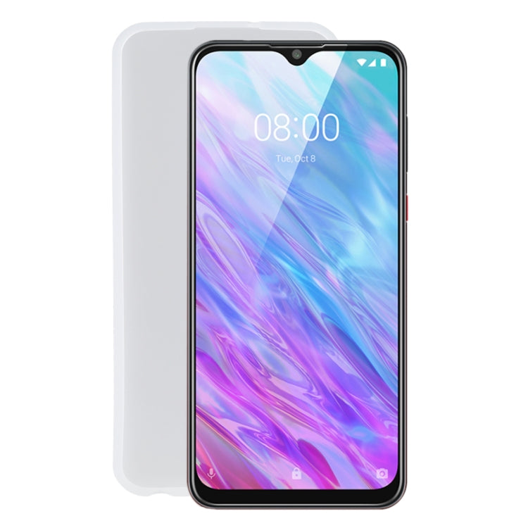 TPU Phone Case For ZTE Blade V20 Smart(Frosted White)