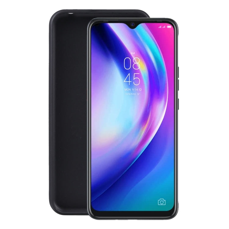 TPU Phone Case For Infinix Tecno Pouvoir 4 Pro(Matte Black)