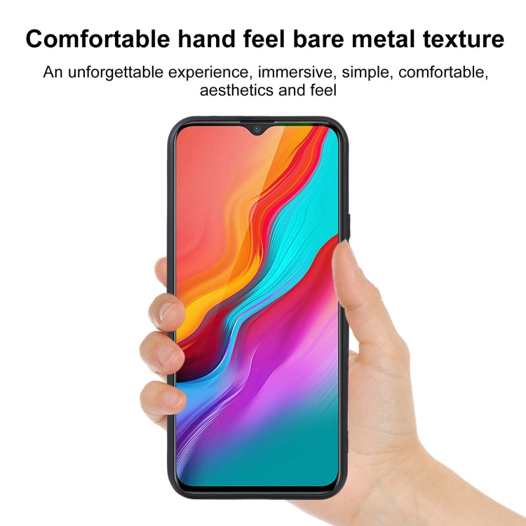 TPU Phone Case For Infinix Hot 10 Lite / X657B(Matte Black)