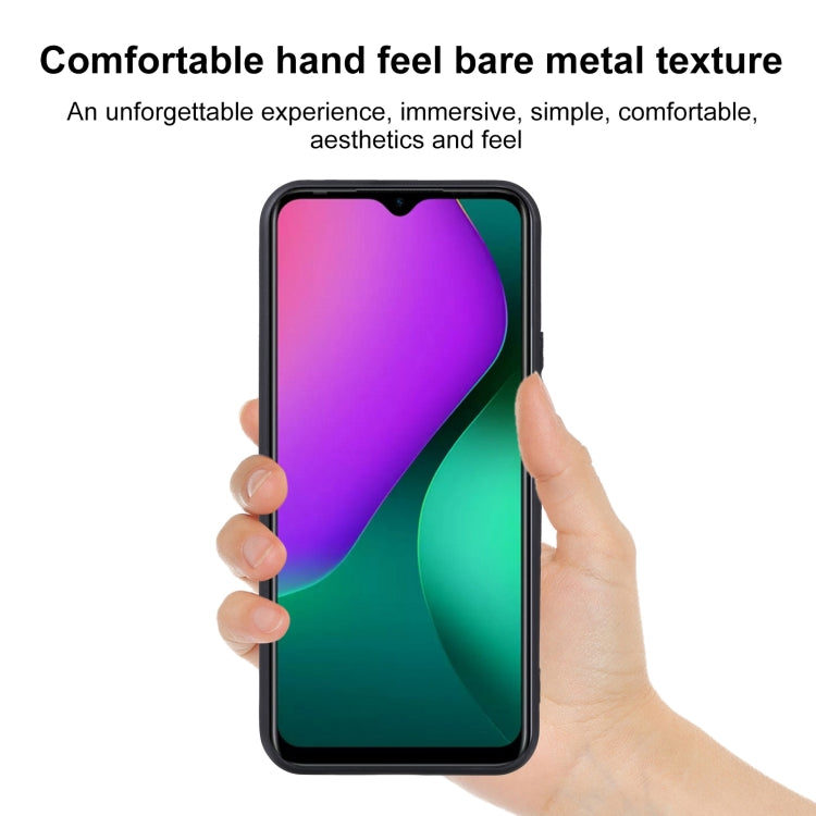TPU Phone Case For Infinix Hot 10 Play / X688C(Matte Black)