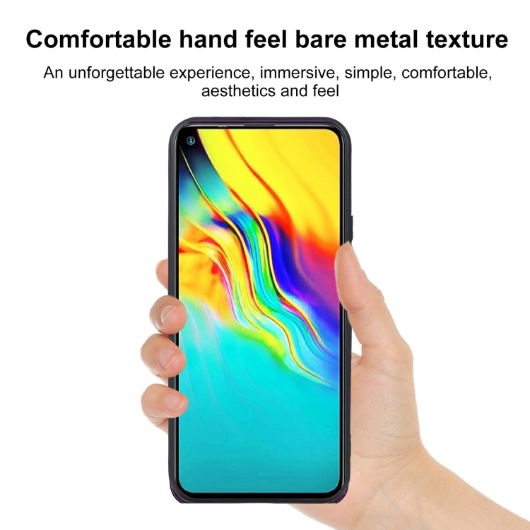 TPU Phone Case For Infinix Hot 9 Pro / X655F(Matte Black)