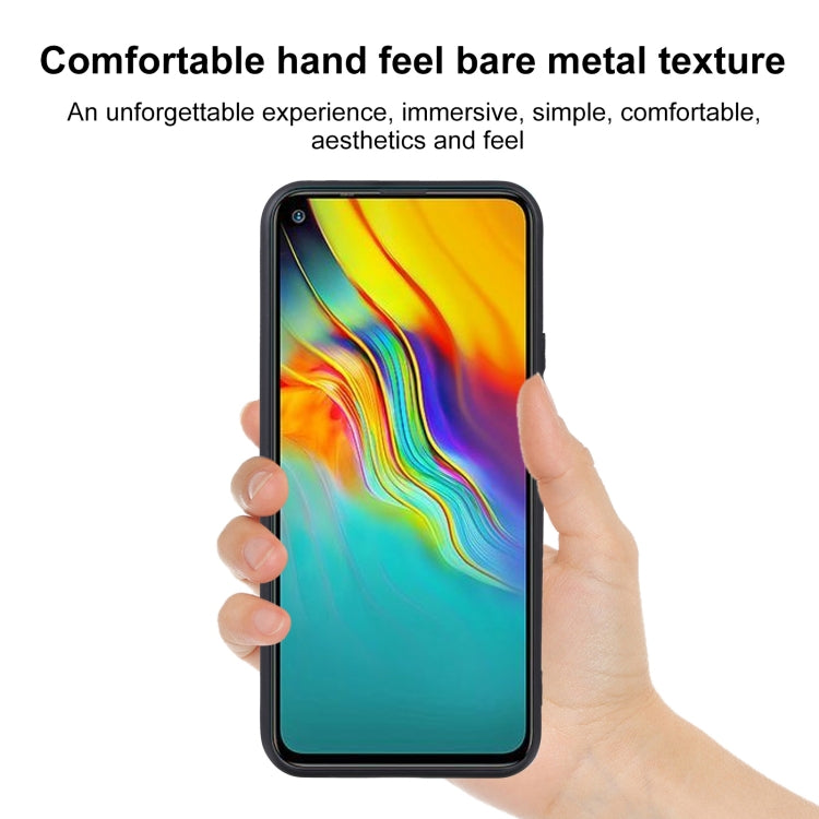 TPU Phone Case For Infinix Hot 9 / X655(Matte Black)