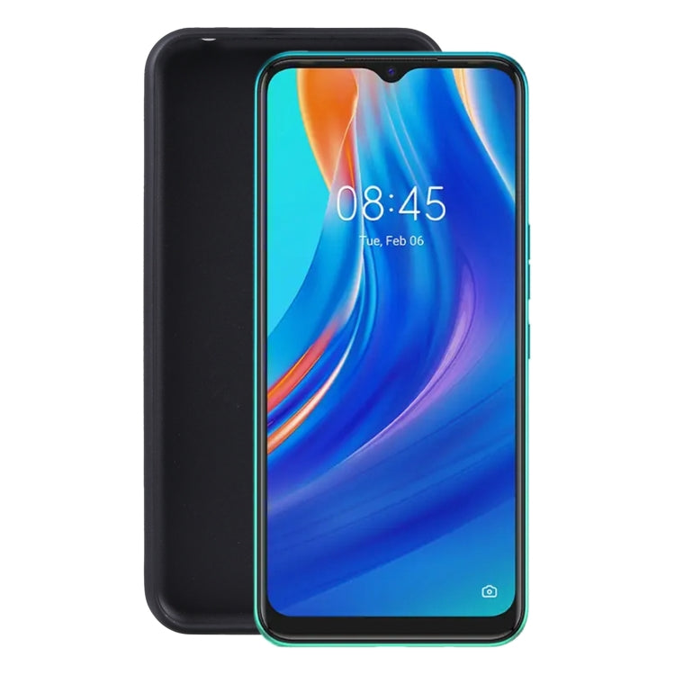 TPU Phone Case For Tecno Spark  7T / KF6p(Matte Black)
