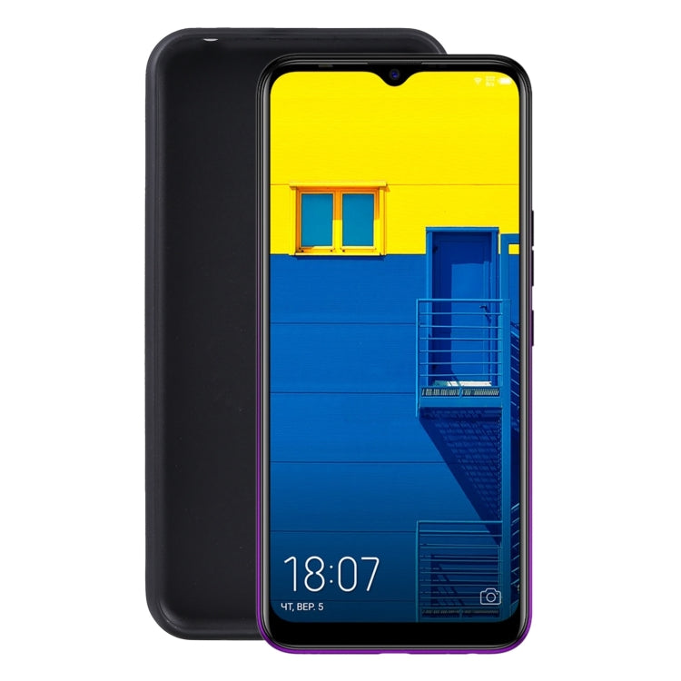 TPU Phone Case For Tecno Spark 4 / KC2(Matte Black)