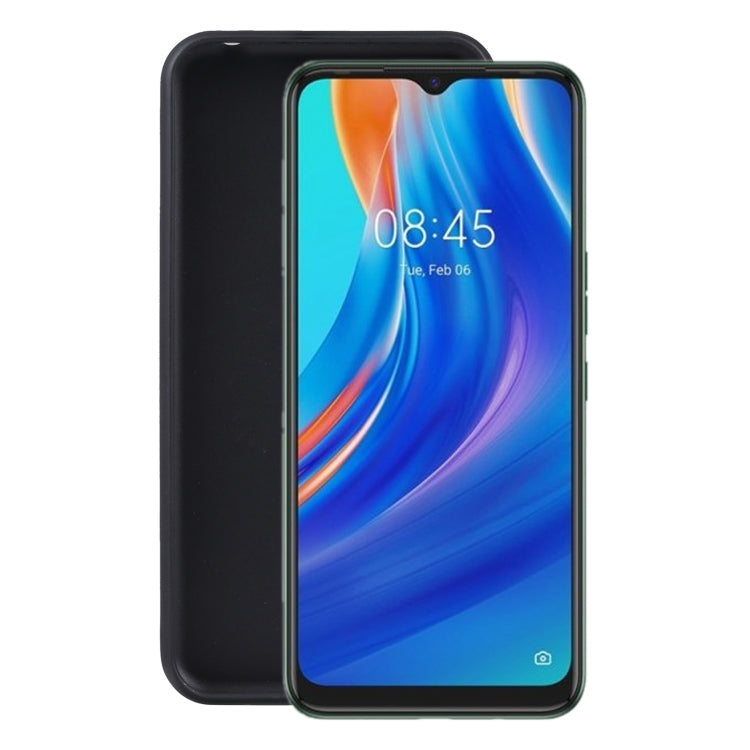 TPU Phone Case For Tecno Spark 7(Matte Black)