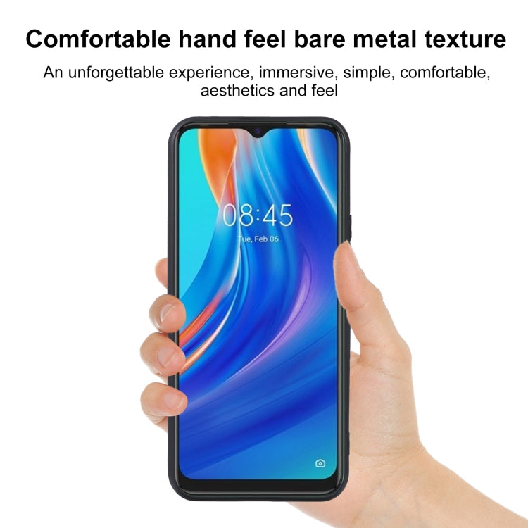 TPU Phone Case For Tecno Spark 7(Matte Black)